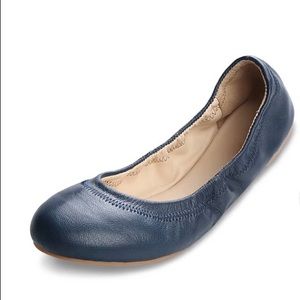 NEW CZZPTC Life Style Leather Ballet Flats  7.5
